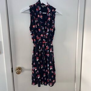 Collective Concepts Floral Navy Dress